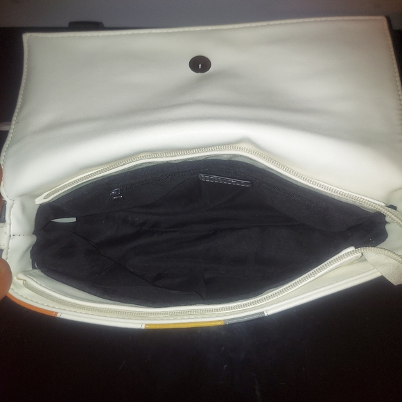 2013 3D Colorblock Runway Baguette Clutch Cross body bag Purse - Picture 4 of 11